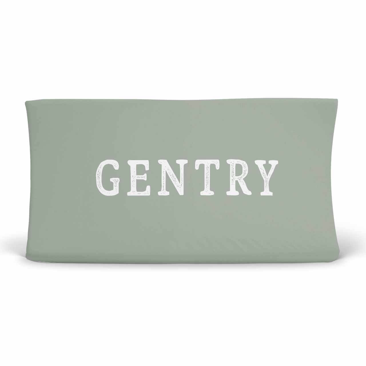 Color Story | Moss Personalized Changing Pad Cover